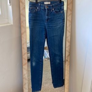 Madewell high riser skinny